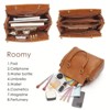 Paaaawaters Crossbody Bags for Women, Leather Satchel Shoulder, Medium Purse Travel Handbags, Work Tote Bags for Business Travel - 2 of 4