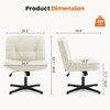 Grungis Office Chair with  Wide Seat,Adjustable Computer Chair for Adult,Student - 3 of 4