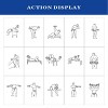 Kebolax A4A 20LB per piece Dumbbell for both commercial and home usage High-end Coated Octagon Dumbbells - 2 of 4