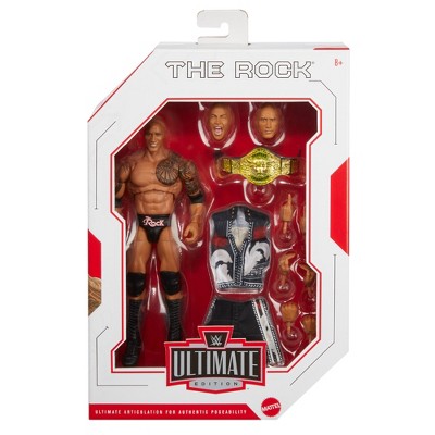 WWE Ultimate Edition 25 Final Boss The Rock Action Figure