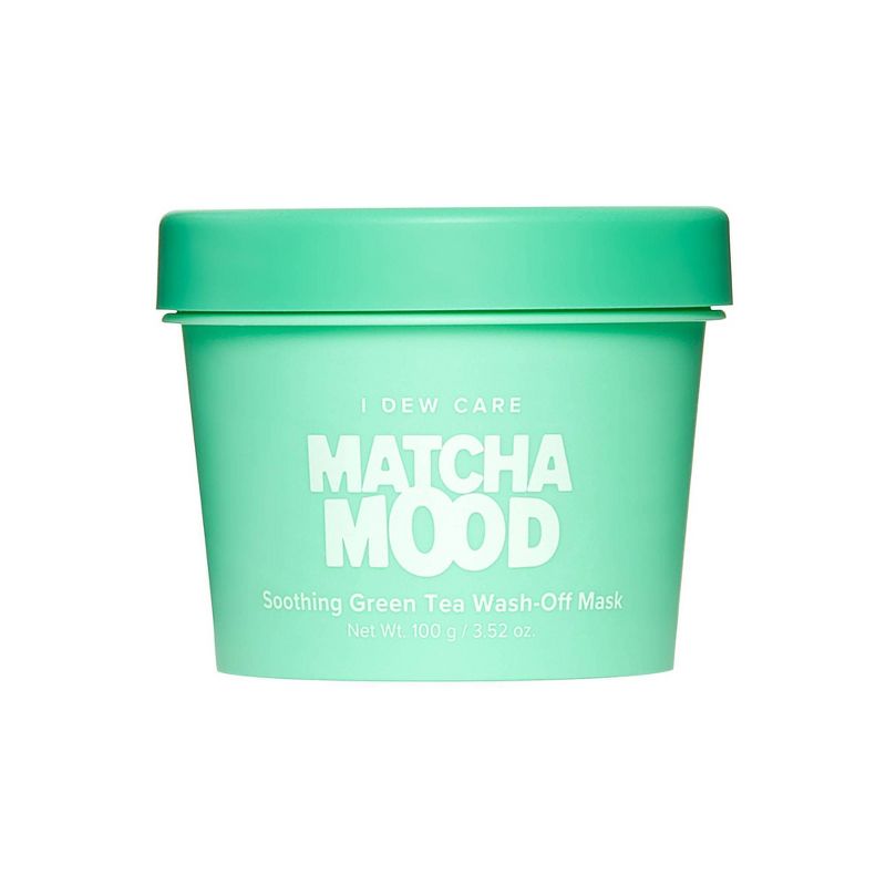 I DEW CARE Matcha Mood Soothing Green Tea Wash-Off Mask - 3.52oz, 1 of 11