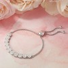 Ross-Simons 2.00 ct. t.w. Diamond Cluster Bolo Bracelet in Sterling Silver Size - 4 of 4