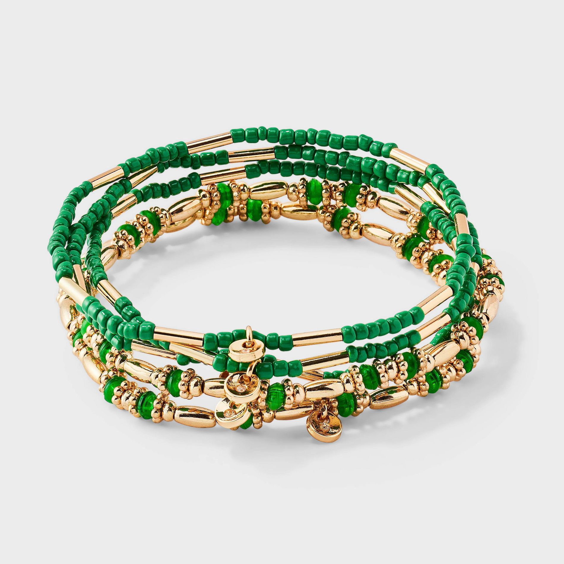 Mixed Bead Bracelet Set 5pc - Universal Thread™