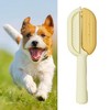 BABYYER Pet Grooming Shedding Comb, Massage Comb with Water Tank, for Cats and Dogs Remove Loose Hair - 2 of 4