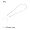 Unique Bargains Retractable Spring Coil Strap Flexible Badge Lanyards 5 Pcs - 3 of 4