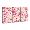 Trademark Fine Art Julia Ramiro  Caramelos.1 3 Piece Panel Set Art - 2 of 3
