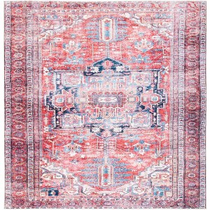 Serapi SEP389 Machine Washable Skid Resistant Power Loomed Indoor Rugs - Safavieh - 1 of 4