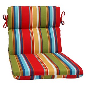 Pillow Perfect Westport Outdoor Rounded Edge Chair Cushion -