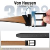 Van Heusen Men's Reversible Leather Dress Belt, 1.25" Cut For Fit,  Two-in-One Belts for Dress Pants, Dress Shoes, One Size, Light Brown/Black - 2 of 4