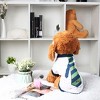 Unique Bargains Cotton Comfortable Puppy Dog Cat Tie Pattern Pet Sweatshirt L - 4 of 4