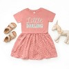 The Juniper Shop Little Darling Cursive Toddler Dress - 2 of 4