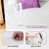 FDW 8 Inch Green Tea Memory Foam Mattress Cooling Gel Infused Mattress,Fiberglass Free/CertiPUR-US Certified/Bed-in-a-Box,White - 3 of 4