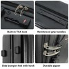 MAYEERTY 3pcs Luggage Set, Large Capacity Travel Suitcase Set with Double Spinner Wheels, Includes 3pc U-Shaped Travel Pillow Set - 4 of 4