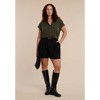 ELOQUII Notch Collar Blouse - 4 of 4