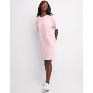 Hanes Essentials Women's T-Shirt Dress, Cotton - 1 of 4