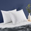 Peace Nest Quilted Goose Feather Pillows 2 Pack - image 2 of 4