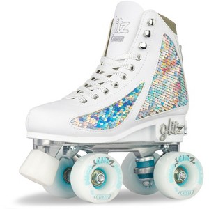Crazy Skates Glitz Adjustable Roller Skates For Women And Girls - Size Adjustable To Fit 4 Sizes - 1 of 4