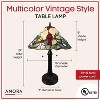Amora Lighting Tiffany Style 2 Light Cardinal Table Lamp 24" Tall - 2 of 4