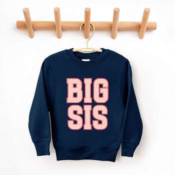The Juniper Shop Big Sis Distressed Youth Graphic Sweatshirt