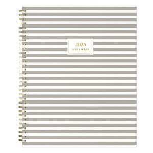 The Everygirl Wellness Planner January - December 2025 8.5"x11" Weekly/Monthly Wirebound Rainie Gray - 1 of 4