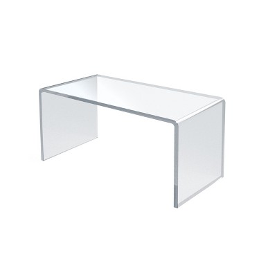 Clear Acrylic Riser Pedestal Display Set of 4