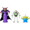 Storytellers Story Intergalactic 3-Pack of Action Figures, 4-Inch Scale Buzz Lightyear, Zurg & Alien Posable Toys - 2 of 4