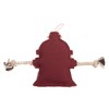 Country Living Sustainable Canvas & Jute Fire Hydrant Dog Chew Toy – Durable and Non-Toxic - 4 of 4