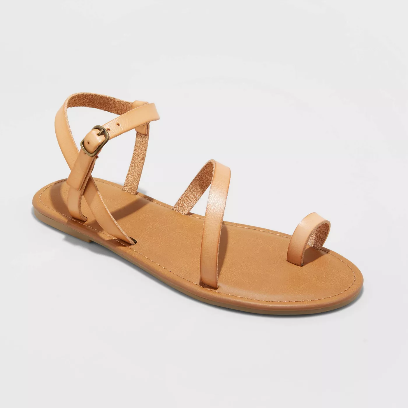Women's Tera Faux Leather Ankle Strap Sandals - Universal Thread™ - image 1 of 3