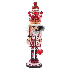 Kurt Adler 18-Inch Hollywood King of Hearts Nutcracker - 1 of 4