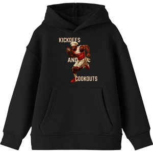 Go Sports! But Where's the Food? Youth Long Sleeve Hoodie - 1 of 2