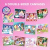Joyfy Dot Art Paper Craft Kit - Over 1400 Pcs No Mess DIY Sticker Art for Kids, Toddler Arts & Crafts Supplies, Birthday Gifts (Unicorns & Princess) - 3 of 4