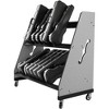 A&S Crafted Products Band Room Violin & Viola Case Shelf Rack 63 x 52 x 29 in. - 2 of 4