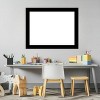 Amanti Art Brushed Black Framed Dry Erase Magnetic Board - 4 of 4