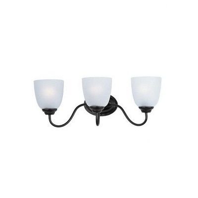 Maxim Lighting Stefan 3 - Light Vanity in  Black