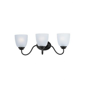 Maxim Lighting Stefan 3 - Light Vanity in  Black - 1 of 1