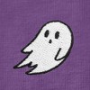 Dalix Ghost Embroidered Cotton Relaxed Fit Short Sleeve Crewneck Tee Shirt Women - 4 of 4