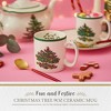 Spode Christmas Tree Mug, 9oz Festive Christmas Coffee Mug - Microwave & Dishwasher Safe - for Hot Cocoa, Mulled Winery, Festive Holiday Drinkware - 2 of 4