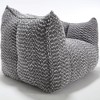NicBex Memory Foam Bean Bag Sofa with Ultra Plush & Tufted, Cozy Chair Single/2 Seat Sofa for Dorm, Apartment or Living Room - 2 of 4