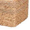 bali & pari Marella Seagrass Footstool Natural Brown: Bohemian Design, No Assembly, Spot Clean - 4 of 4
