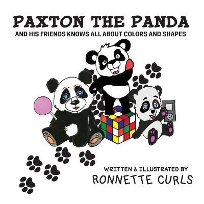Paxton The Panda - (Pink Thumb) by  Ronnette Brown Curls (Paperback)