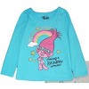 DreamWorks Trolls Little Girls' 2-Piece Long Sleeve Top and Legging Sets - 2 of 3
