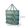 Unique Bargains Single Layer Drying Basket Emerald Green - 4 of 4