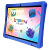 LINSAY 10.1"Octa Core  256GB Storage Android 15 Tablet with Blue Kids Defender Case - 2 of 4