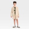Boys' Full-Zip Relaxed Fit French Terry Hoodie - Cat & Jack™ - 3 of 3