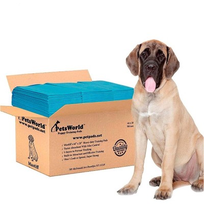 PetsWorld Massive (28x44 inch) Dog Training & Potty Pads Pads