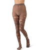 Memoi Women's Floral Sheer Tights - 2 of 4