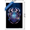 Trends International DC Comics Movie Blue Beetle - Scarab Teaser One Sheet Framed Wall Poster Prints - 3 of 4