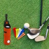 Unique Bargains Neoprene Waist-Mounted Lightweight Golf Ball Carry Bags 2 Pcs - 4 of 4