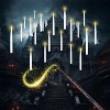 Joyfy 20Pcs Halloween Magic Floating Candles with Wand Set, Flickering Light Hanging Flameless LED Candles with 2 Light Mode for Halloween Party Decor - 3 of 4