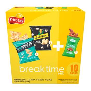Frito Lay Break Time Variety Pack Box - 7oz/10ct